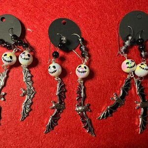 Batty for Jack Earrings